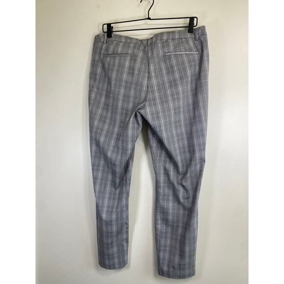 Adrienne Vittadini Pink & Gray Dress Pants - Size 12 - Picture 10 of 13